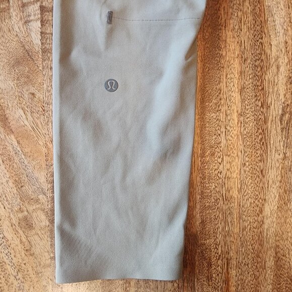 Lululemon Pants Mens Large Gray Green License to Train LTT Leggings Running Gym - Picture 5 of 9